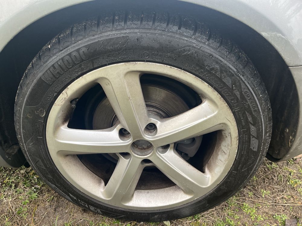 AUDI A4 B5 B6 B7 A6 C4 C5 C6 A3 8P koła zimowe alufelgi opony 17 5x112