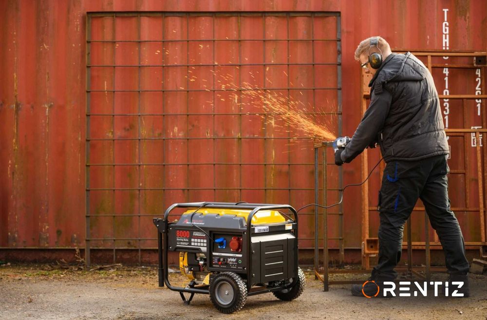 Agregat / Generator prądotwórczy 6 kW - wynajem, wypożyczalnia