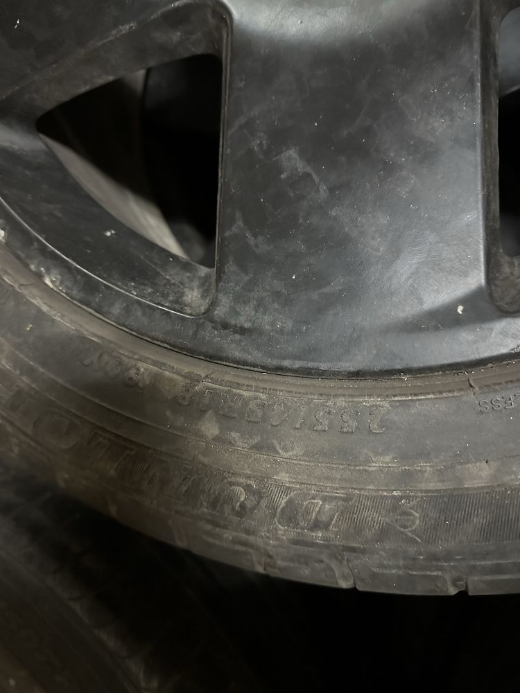 Диски з гумою 255/45/18 літо