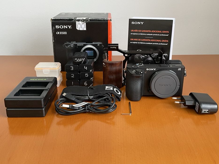 Sony a6500 + acessórios