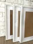 3 biale ramki ikea 40x50 passe-partout 30x40