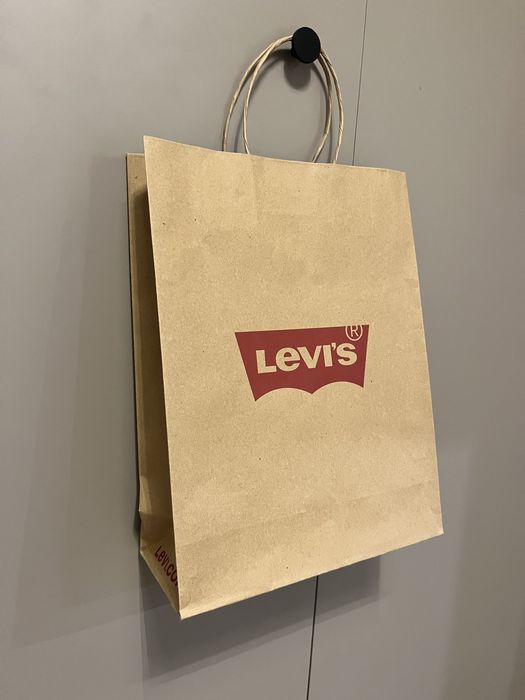 Levis mała średnia torba papierowa torebka prezentowa zakupowa