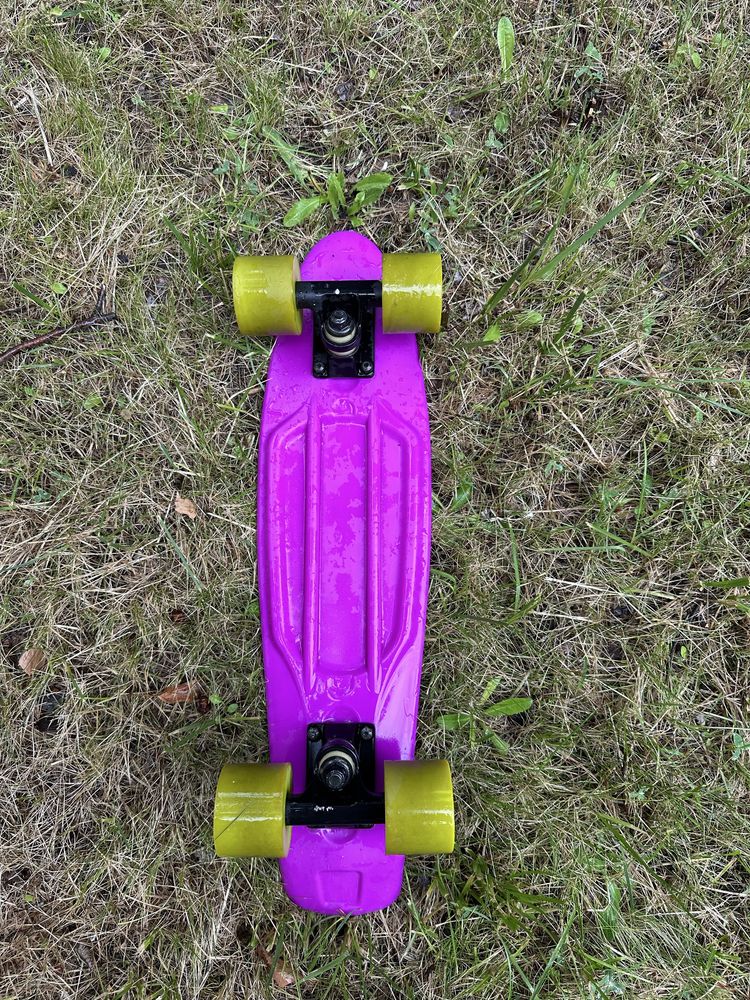 Deskorolka fishboard plastikowa skateboard decathlon oxelo