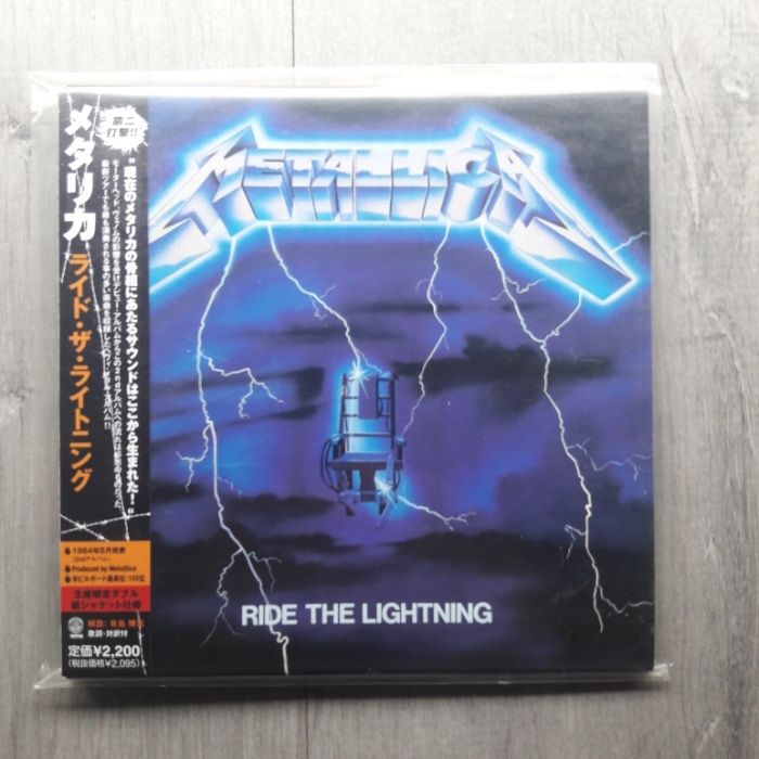 2 CDs Metallica formato Mini LP edição japonesa