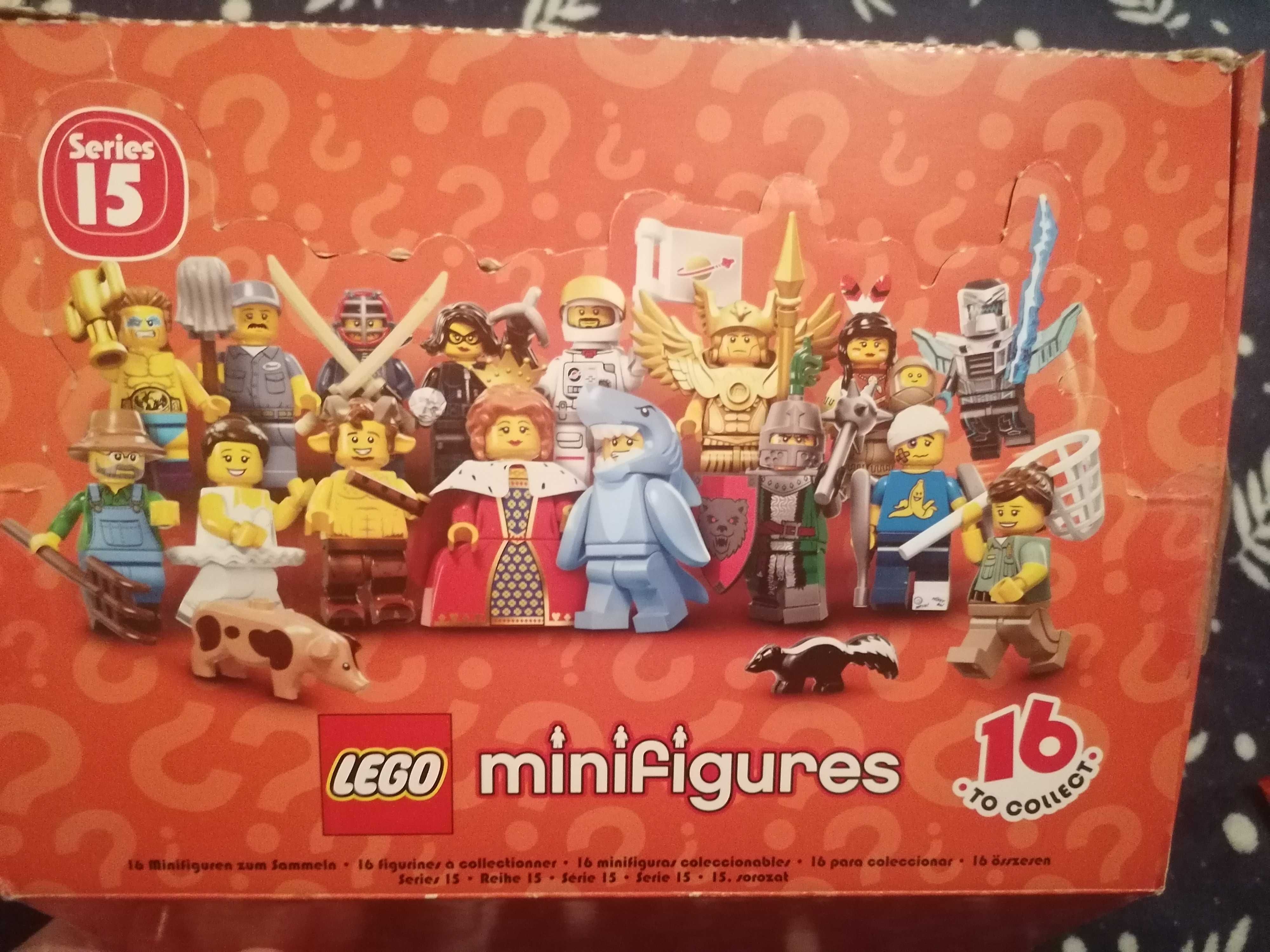 Lego Colecção Completa de Minifiguras Serie 15 nos pack Novos