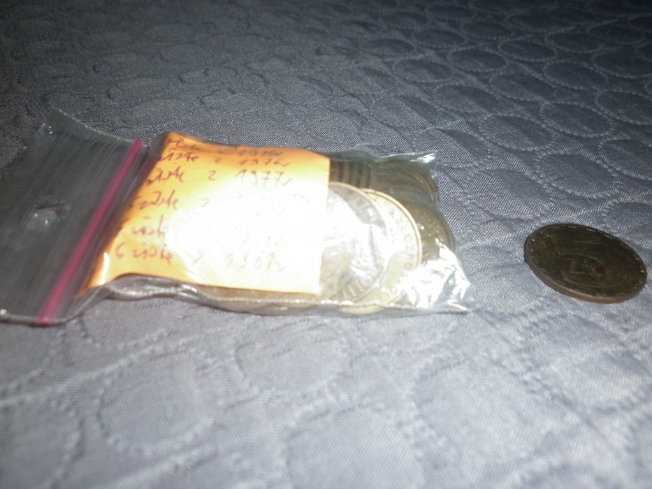 Monety z PRL-u zestaw 55szt. monet o nominale 5 zł