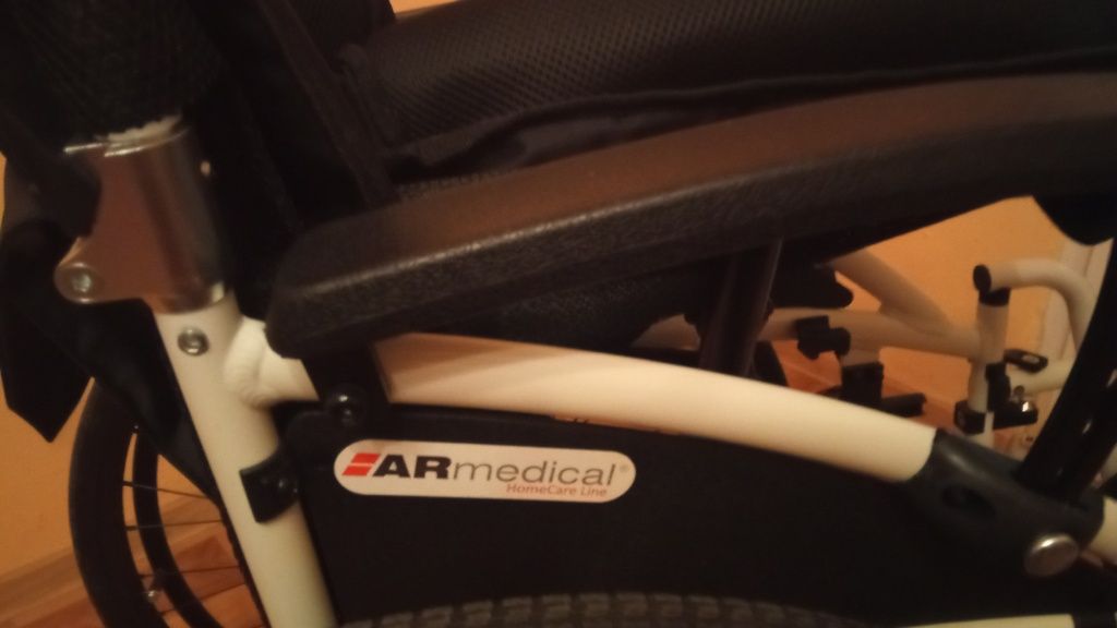 Wózek inwalidzki aluminowy lekki