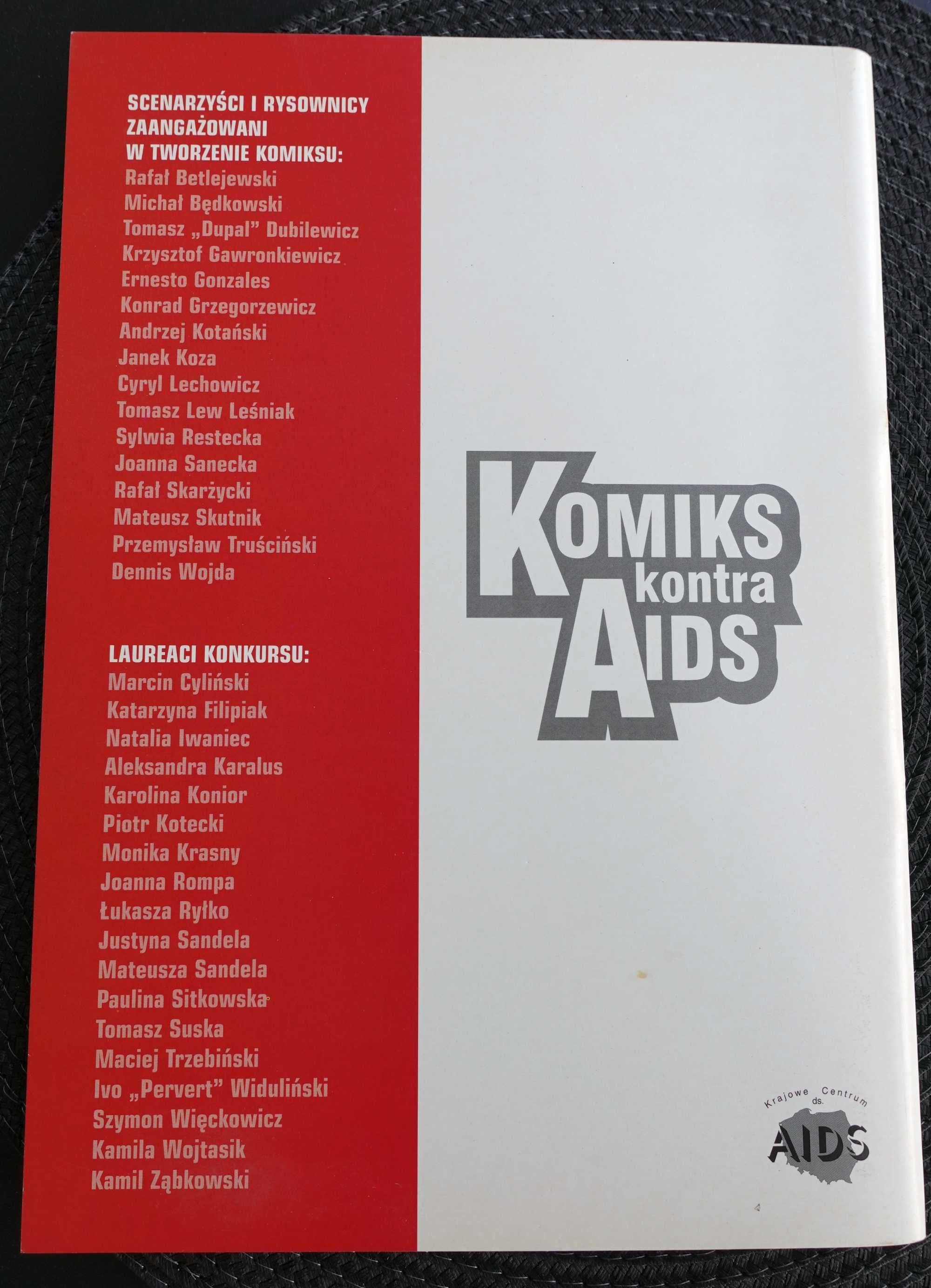 Komiks w sieci/ Komiks kontra AIDS - zestaw