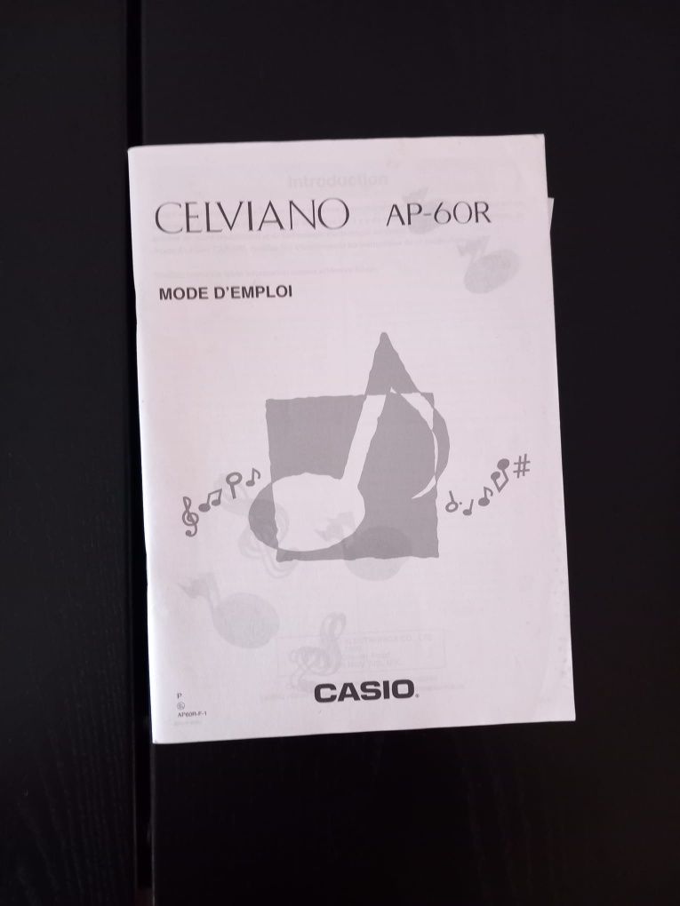 Piano casio celviano ap-60r