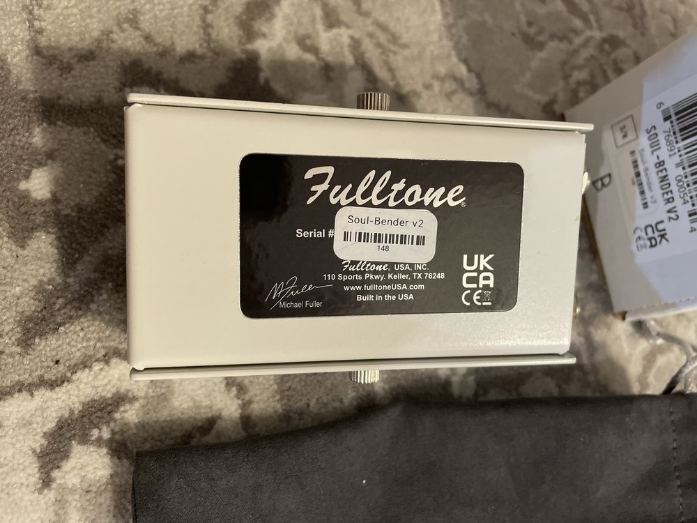 Fulltone Soulbender V2 fuzz