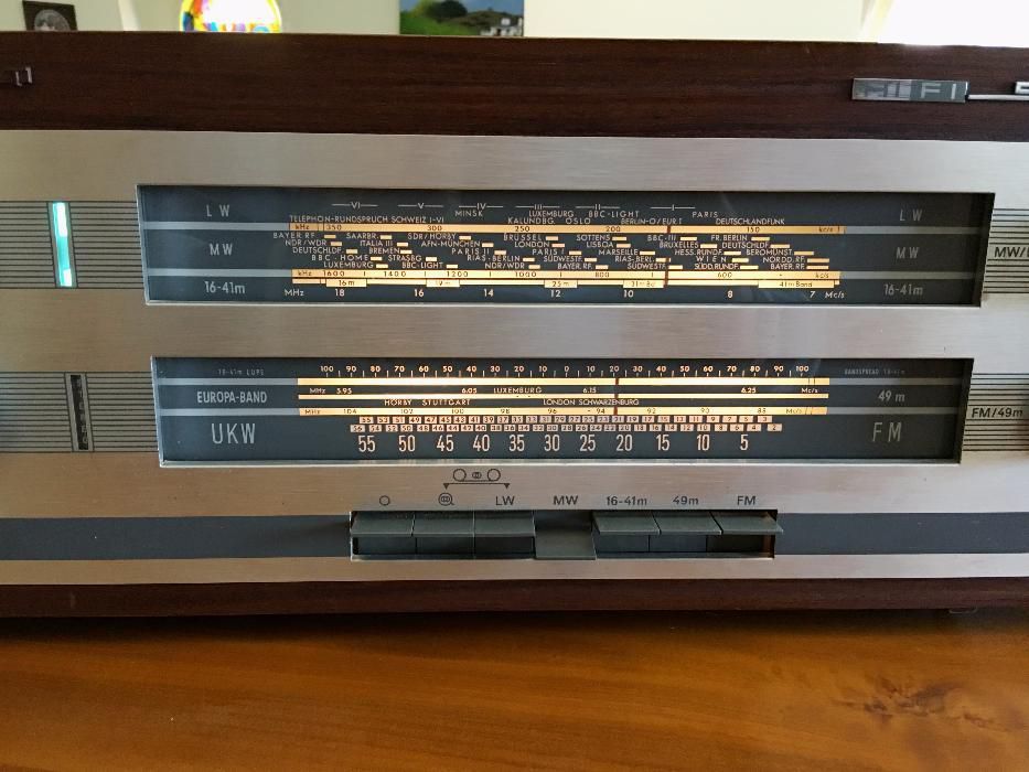 Receiver Hi-Fi vintage Blaupunkt Santiago c/colunas e caixas originai