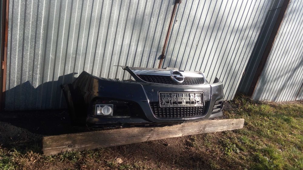Opel Vectra C LIFT Zderzak przód przedni kompletny z grillem Z20R