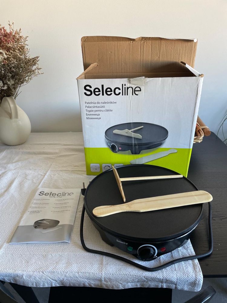 Máquina de fazer crepes da Selecline