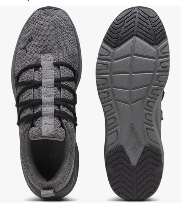 Кросівки Puma One4all сітка сірі бігові.