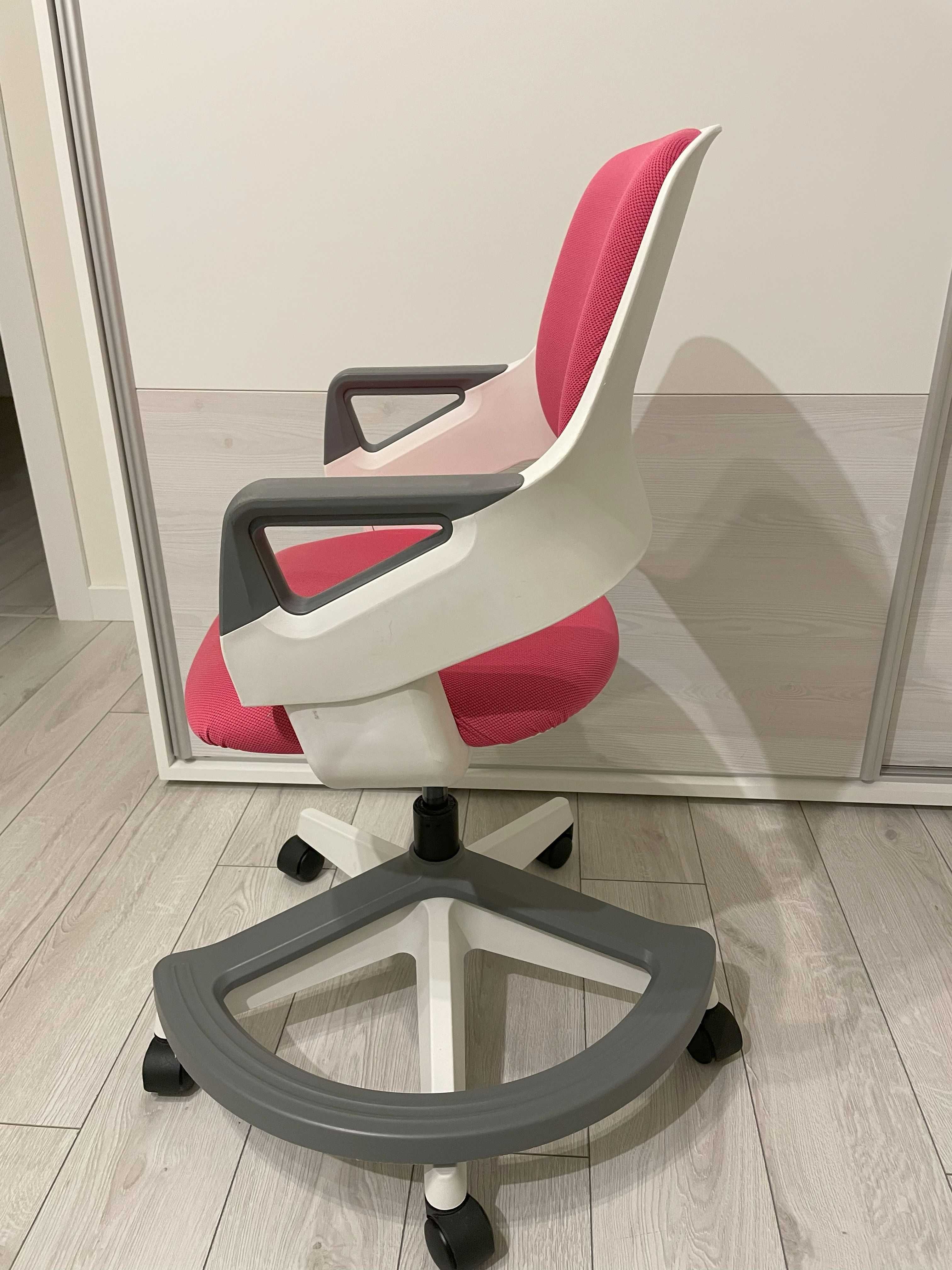 Fotel ergonomiczny dla dziecka ROOKEE MAGENTA Unique