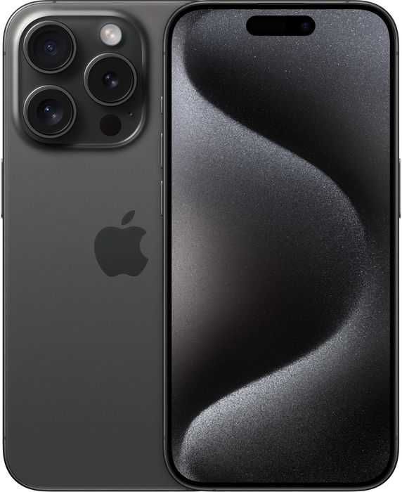 iPhone 15 Pro Max 256GB ESIM Tytan Czarny BATERIA 100% JAK NOWY