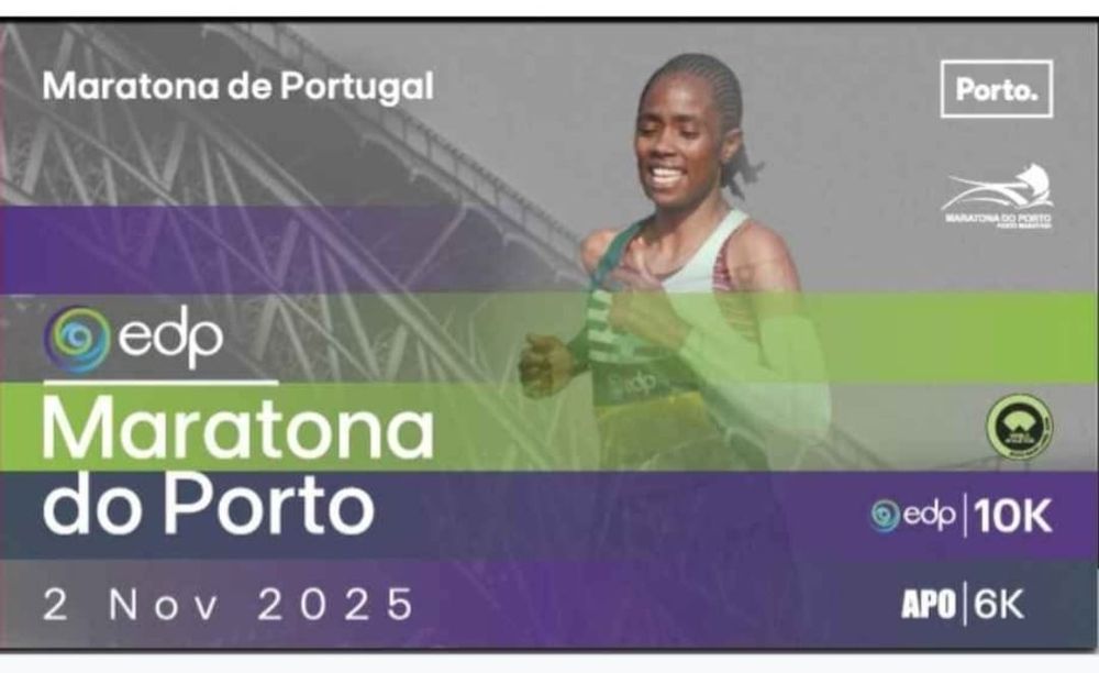 Dorsal  maratona porto