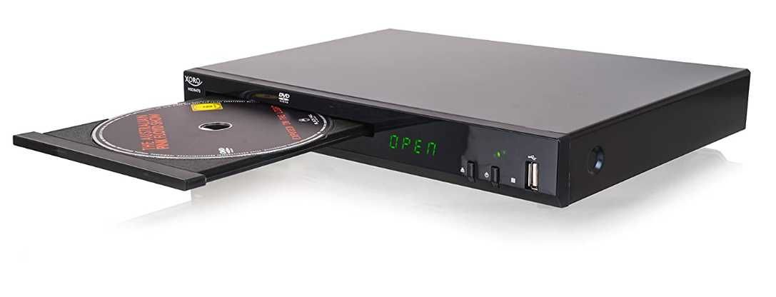 Xoro HSD 8470 Odtwarzacz DVD HDMI MPEG4 Video USB MP3 RCA DivX