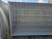 Ogrodzenie budowlane ażurowe – panel 3,45 m, płot tymczasowy
