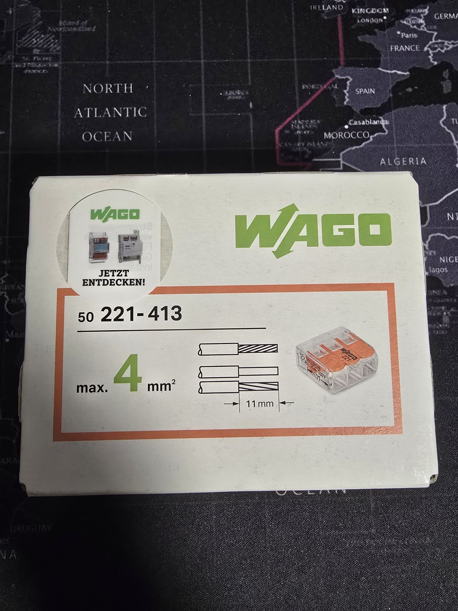 Wago 221-413 Złączka instalacyjna z dźwignią