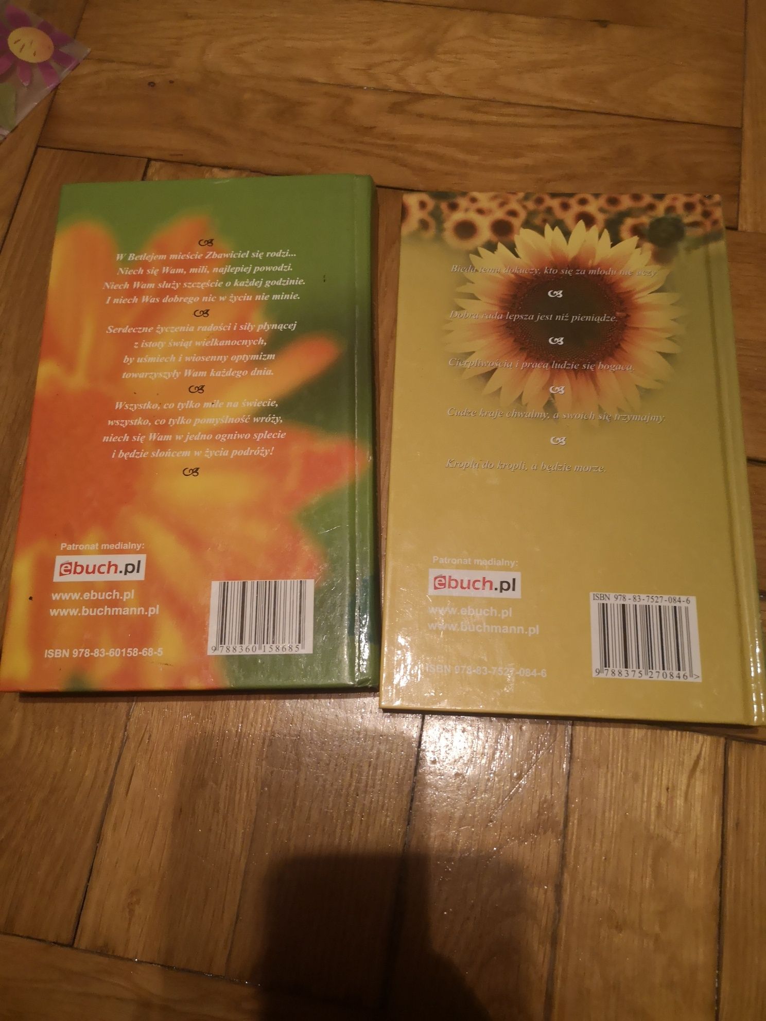 Zestaw książek BUCHMANN "Księga przysłów" "Księga Życzeń i podziękowań