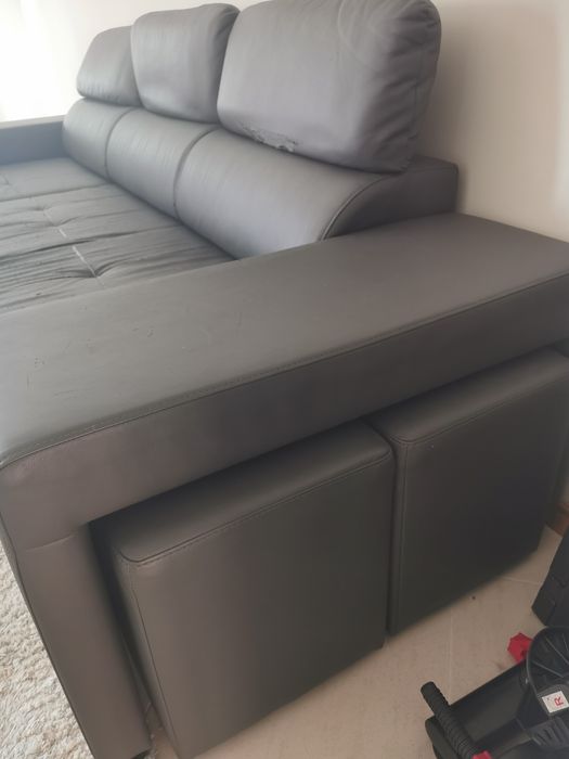 Sofá chaise longue *PARA ESTOFAR*