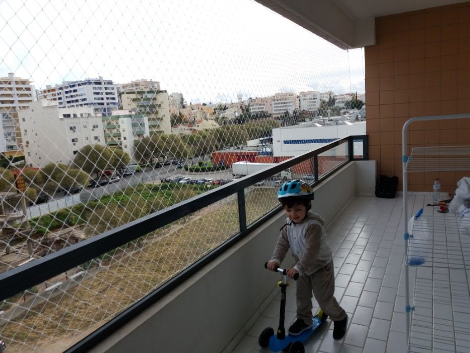 Redes de Proteção Anti-Queda em Varandas, Janelas, Terraços e Escadas