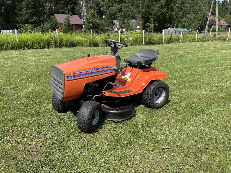 Traktorek kosiarka Husqvarna LR130  Kosz