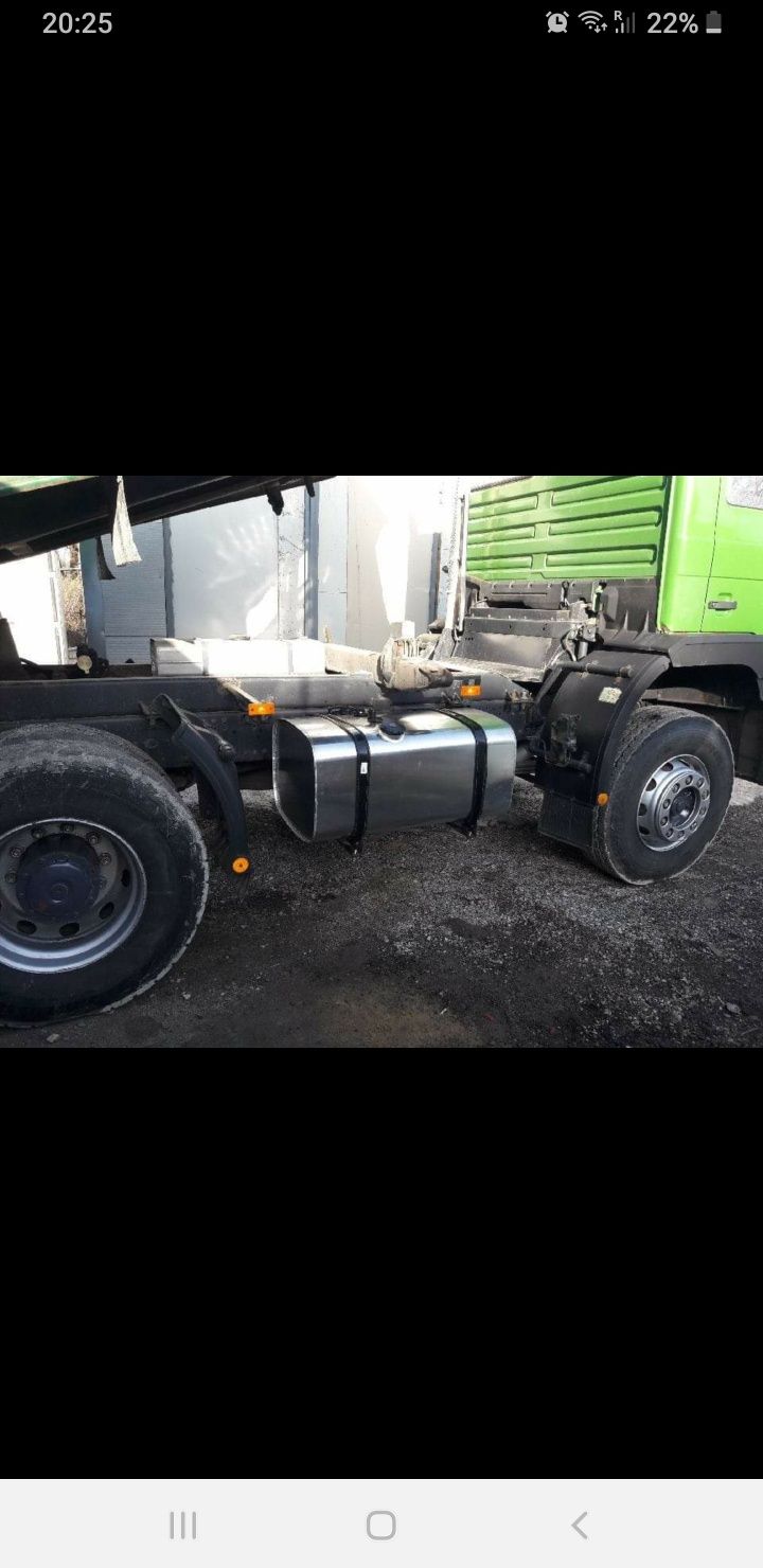 Zbiornik paliwa Man f90 f2000 tga tgx tgs 300 litrów nowy 2.5 mm