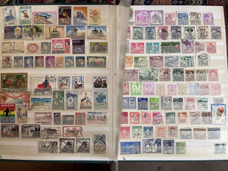 Марки почтовые разных стран мира