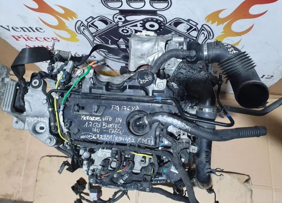 Motor Mercedes Vito 114 1.7 CDI 622851 Diesel (136 cv / 150 ch)