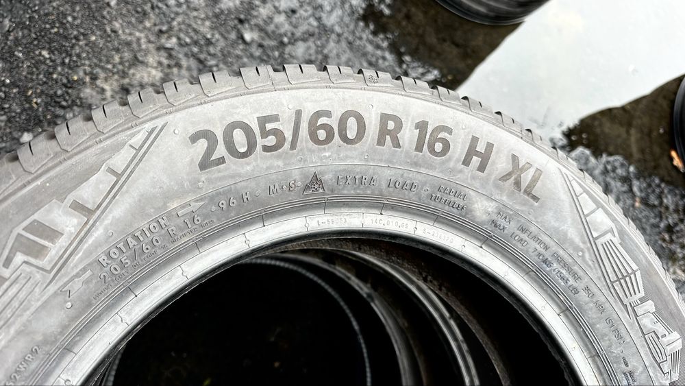205/60/16 Continental AlllSeason | КАК НОВЫЕ | всесезонные шины