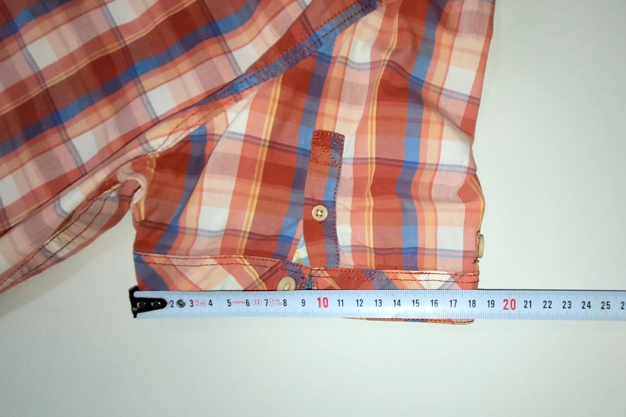 Jack&Jones Corp. Koszula męska na lato bawełna kratka
