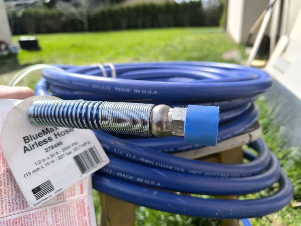 Wąż Graco BlueMax II Airless House 1/2' 15m