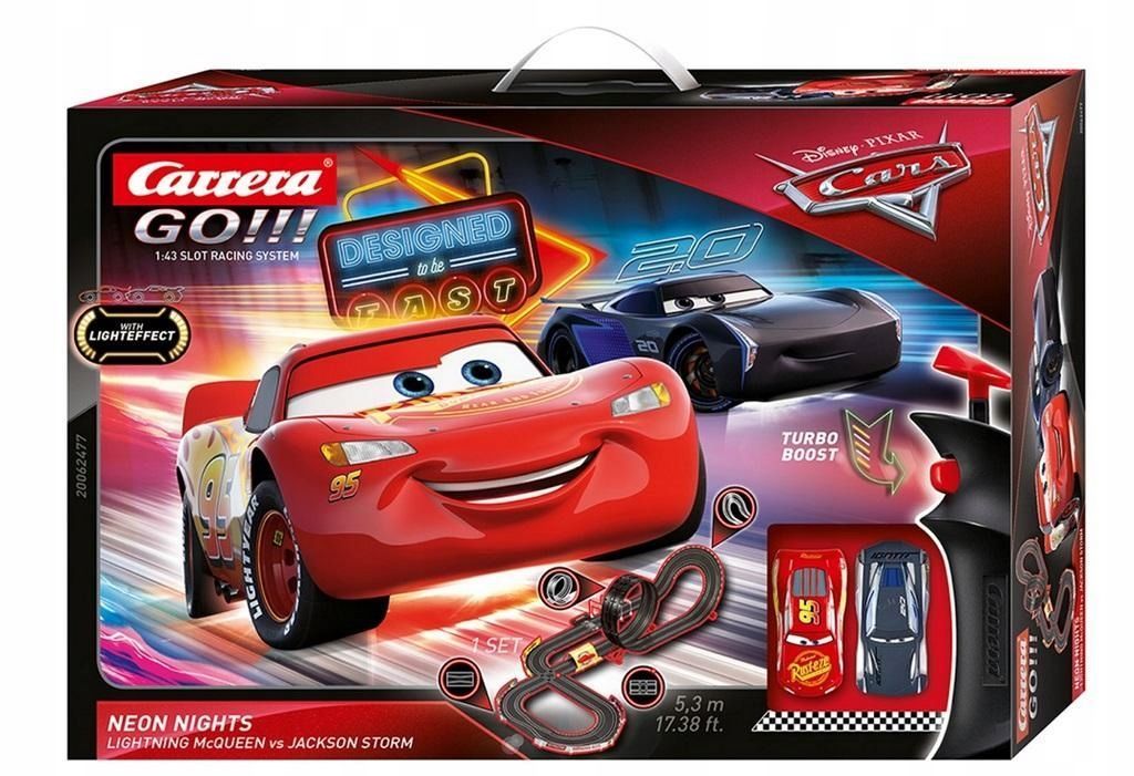 Carrera Go! - Disney Pixar Cars Neon Nights 5,3m