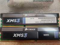 Продам память Corsair  DDR3.  2 планки  по 2Gb
