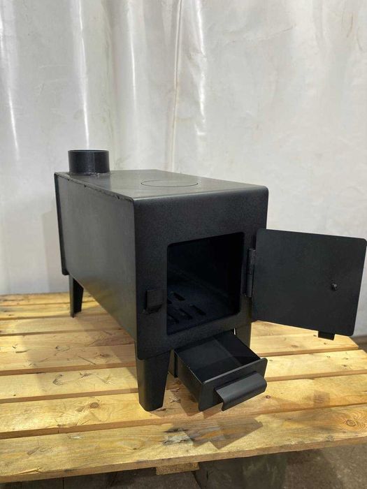 Піч буржуйка 4 мм, топка 50 см, є опт, чи під замовлення, ФОП