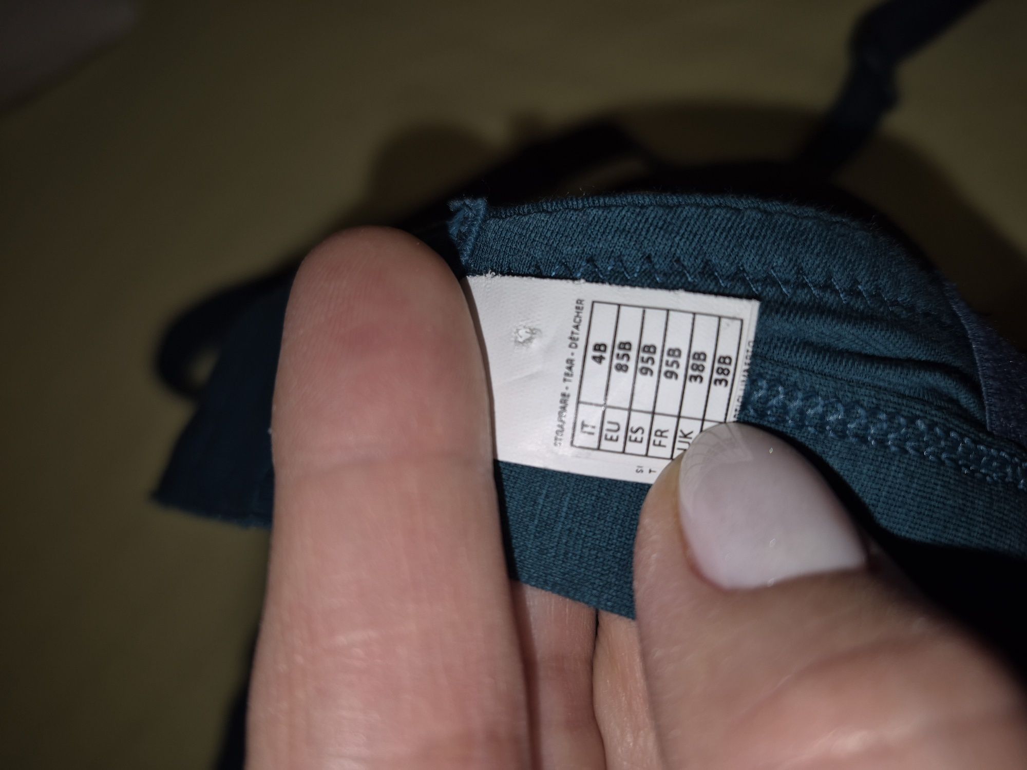 Intimissimi bawełniany biustonosz LARA trójkąt 85B