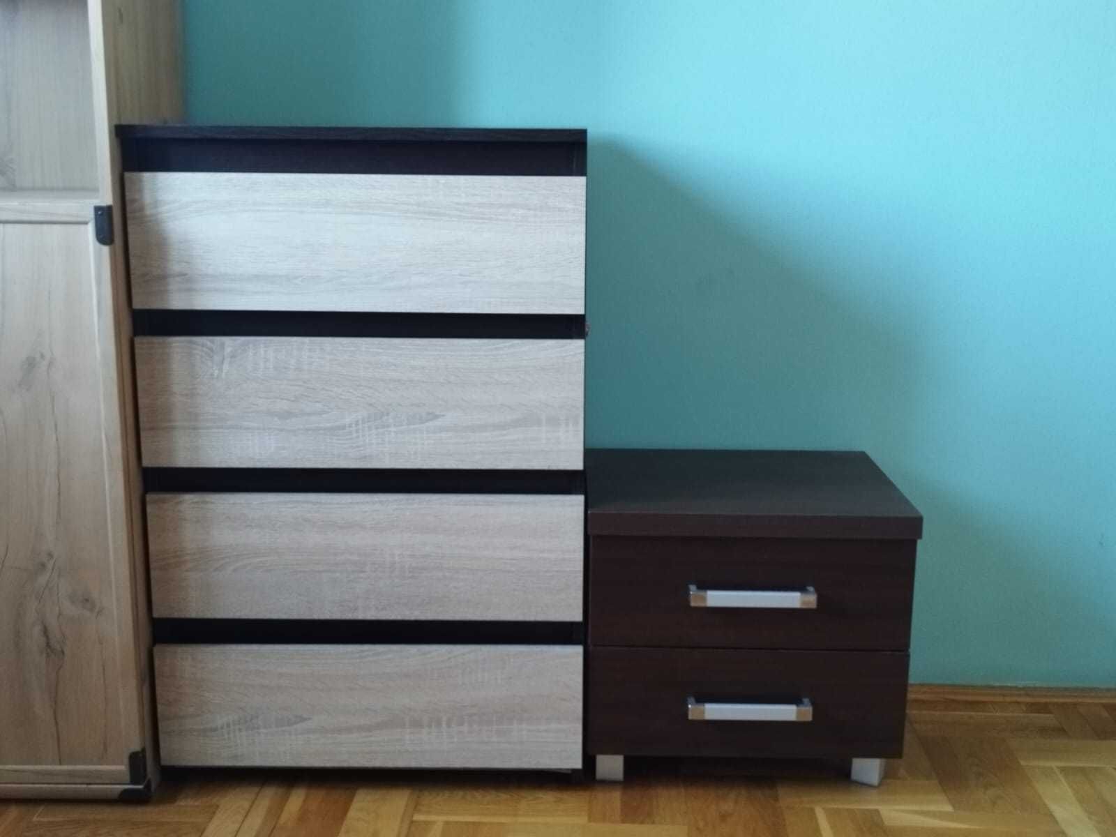 Szafka nocna i komoda