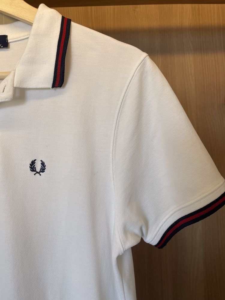 Polo Fred Perry Branco