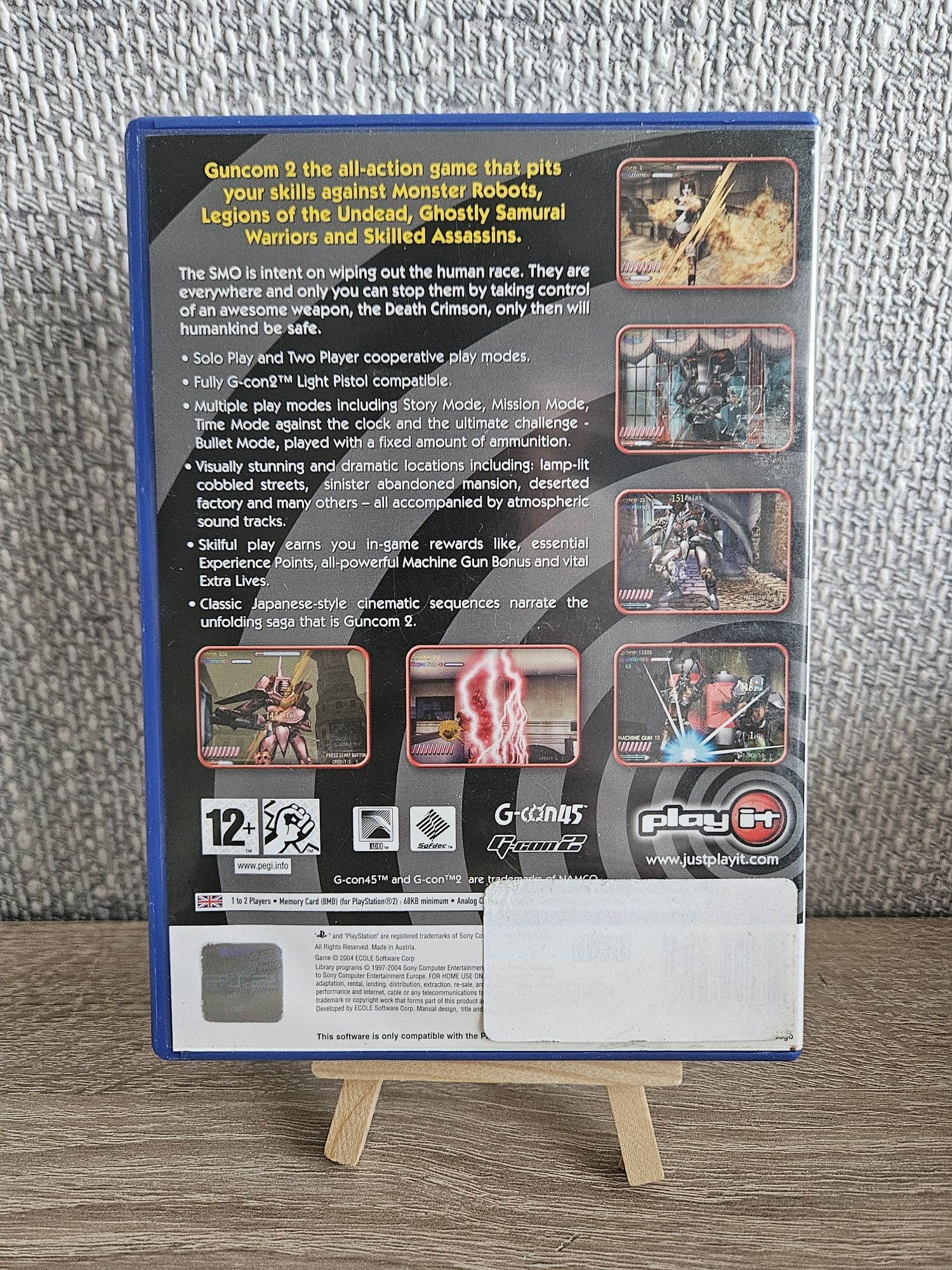 GunCom 2 ps2 3xA + Pistolet