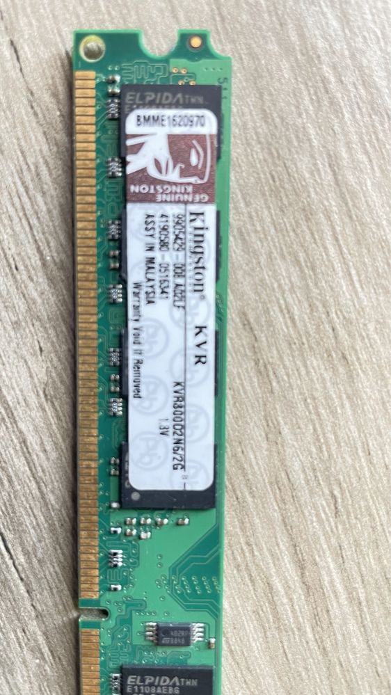 Memoria ram DDR2 Kingston