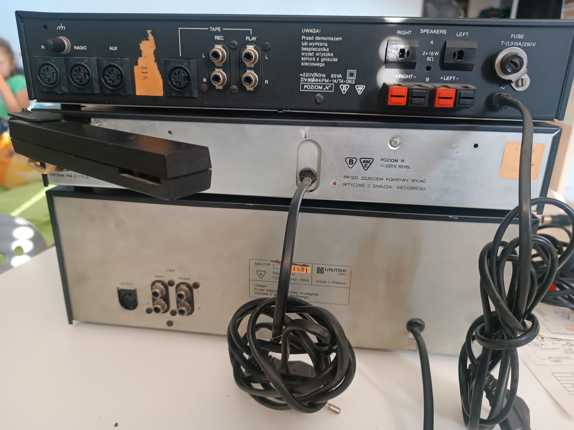 Wieża Unitra Fonica ZM3000 M3016 PW3015 T3015