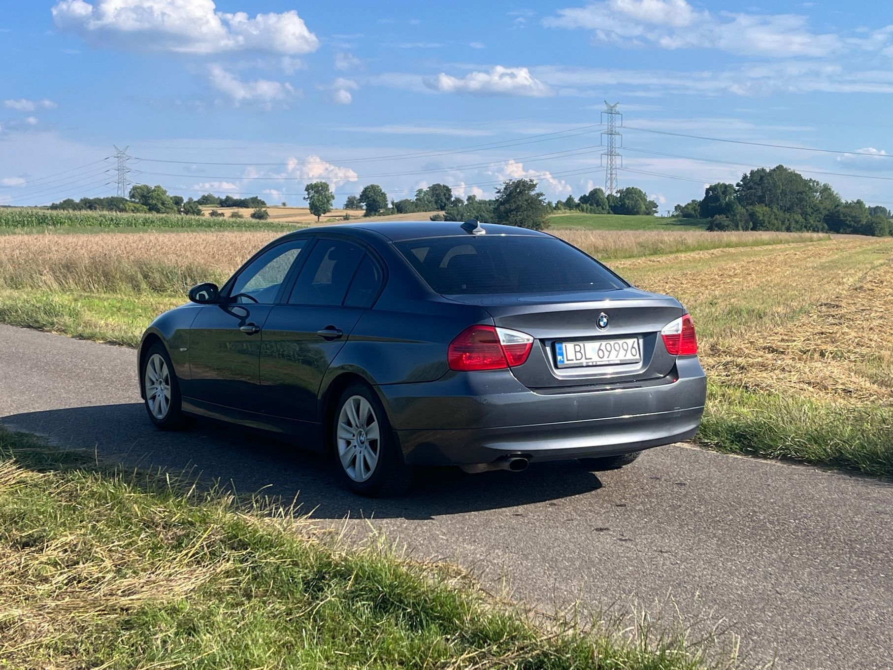 BMW Seria 3 BMW E90 320i Benzyna + LPG | Navi Pro | PDC | LPG | Sparkling Graphite