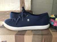 męskie buty trampki g-star raw originals denim 44 granatowe