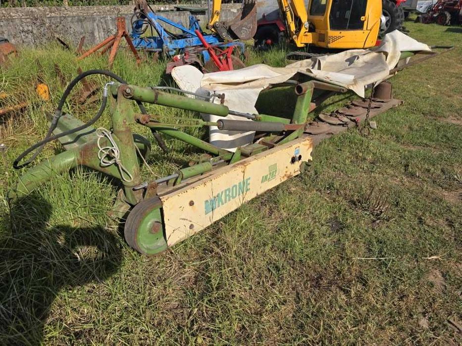 Gadanheira de discos rotativa KRONE 7 discos usada