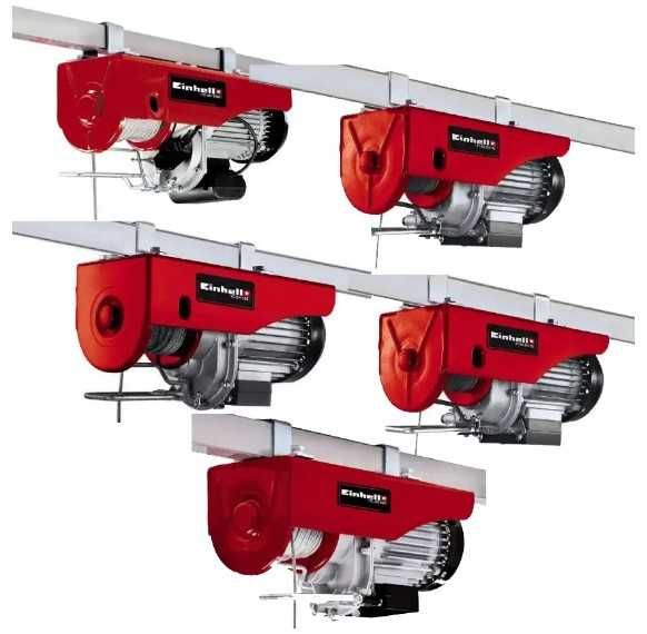 Электрические тельферы Einhell TC-EH 250-18,500,600, 1000   Оригинал