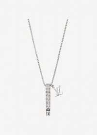 Подвеска Louis Vuitton Pedant Chain LV Whistle Silver