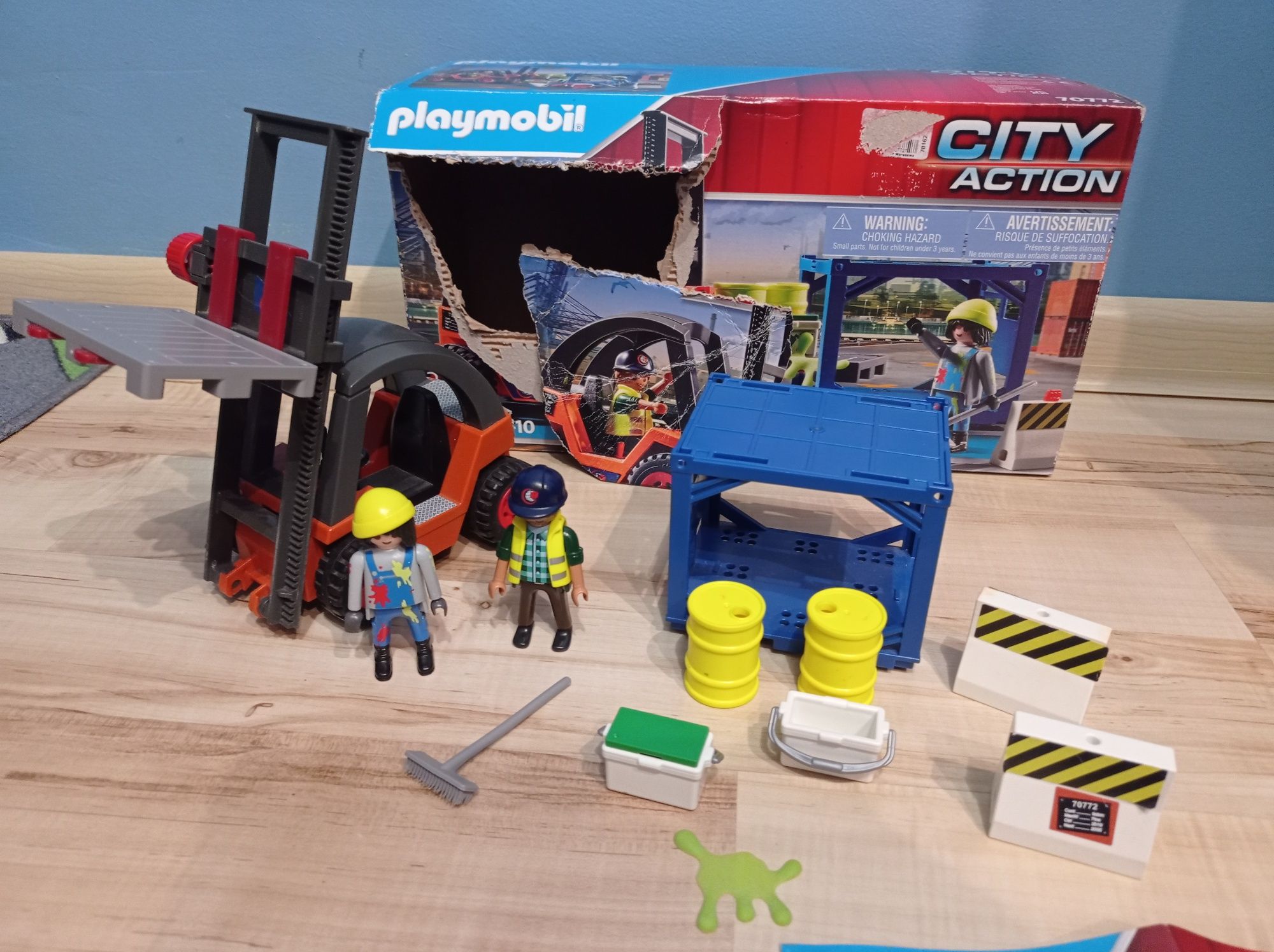 Playmobil wózek widłowy