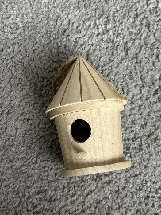 BUDKA lęgowa dla ptaków  DREWNIANY DOMEK KARMNIK !!! Okazja !!!